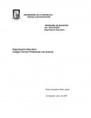 ORGANIZACION EDUCATIVA CTP LOS ACACIOS