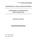 Acompañamiento a la implementación del diseño curricular