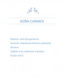 Analisis geriatrico de audulto mayor