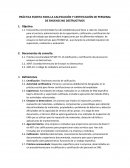 PRÁCTICA ESCRITA PARA LA CALIFICACIÓN Y CERTIFICACIÓN DE PERSONAL DE ENSAYOS NO DESTRUCTIVOS