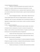 Conceptos fundamentales de Management