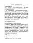 Y en qué consisten William sus labores en esta empresa?