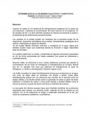 DETERMINCAION DE pH DE MANERA CUALITATIVA Y CUANTITATIVA