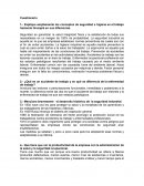 Explique ampliamente los conceptos de seguridad e higiene en el trabajo haciendo hincapié en sus diferencias.