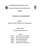 Enfoque económico del estudio en las organizaciones.