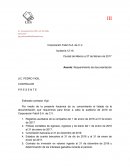 Por medio de la presente hacemos de su conocimiento el listado de la documentación que requerimos para llevar a cabo la auditoría de 2016 de Corporación Fabril S.A. de C.V.