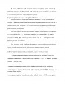 El estudio de la Quimca se ha dividido en orgánica e inorgánica