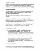 Trastornos convulsivos Manifestaciones clínicas