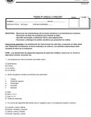 Instrucciones generales: Lee atentamente las instrucciones de cada item y responde con lápiz pasta azul. Responder la evaluación en forma ordenada y en silencio. Las actitudes sospechosas serán causales de retiro de su evaluación.