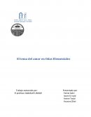 El tema del amor en Odas Elementales