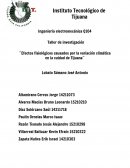 Efectos fisiológicos causados por la variación climática en la cuidad de Tijuana