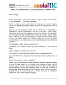 ¿Él les ha dicho algo que les parezca extraño con lo que está sucediendo?