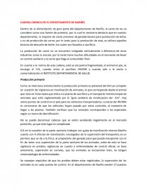 LA CADENA CÁRNICA EN EL DEPARTAMENTO DE NARIÑO. Página 1