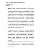 TAREA DE GESTIÓN DE RRHH