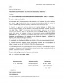 Curriculum PRESIDENTE CONSTITUCIONAL DEL ESTADO PLURINACIONAL DE BOLIVIA