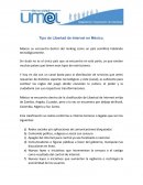 Tipo de Libertad de Internet en México
