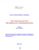EMPRESA, ÉTICA Y RESPONSABILIDAD SOCIAL