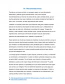 Recomendaciones Para tener una buena nutrición