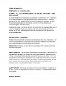 MCDONALD’S. PROPUESTA DE INVESTIGACION