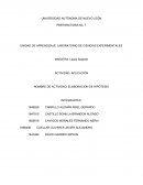 TEMA - UNIDAD DE APRENDIZAJE: LABORATORIO DE CIENCIAS EXPERIMENTALES