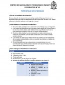 PORTAFOLIO DE EVIDENCIAS ¿Qué es un portafolio de evidencias?