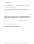 Requisitos para la implantación de firma electrónica reconocida en una organización