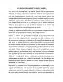 LO QUE AHORA IMPORTA GARY HAMEL