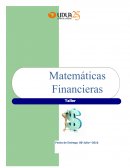 Matematicas financieras. INTERÉS SIMPLE ejercicio