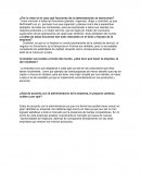 ¿Por lo visto en el caso qué funciones de la administración se mencionan?