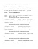 PLANIFICACIÓN MUNICIPAL AÑO 2015 (PROGRAMADO VRS EJECUTADO) DEPARTAMENTO DE APOYO A LA PRODUCCION DE ALIMENTOS