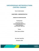 Investigacion auditoria