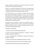 Higiene y seguridad ocupacional