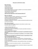 Guía para la entrevista de campo psicologia