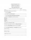 Laboratorio de Español 1 Semestre Agosto-Diciembre 2016 Unidades 1 y 2, Proceso de comunicación y el concepto