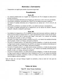 Computadora con applet para simular el proceso de gas ideal. Página 1