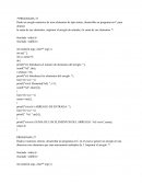 PROGRAMA 33 Dado un arreglo numerico de mxn elementos de tipo entero