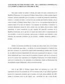 ANÁLISIS DEL SECTOR CONSTRUCCIÓN	DE LA REPÚBLICA DOMINICANA Y SU APORTE AL PIB EN LOS AÑOS 2006 AL 2016.