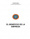 Beneficio economico de la empresa