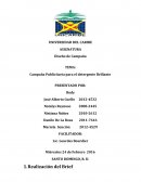 Campaña Publicitaria para el detergente Brillante