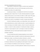 RESUMEN DE MODERNIZACIÓN ECOLÓGICA