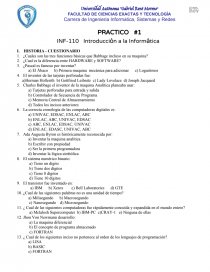 PRACTICO #1 INF-110 Introducción a la Informática. Página 1