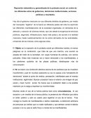 Represión sistemática y generalizada de la protesta social