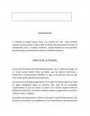 Filosofía. Historia de La Filosofía