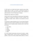 La crisis económica después de la guerra