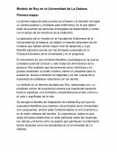 Modelo de Roy en la Universidad de La Sabana