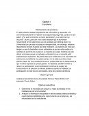 Metodlogia Capítulo I El problema Planteamiento del problema