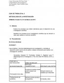 Explica los procesos que deben atenderse para el desarrollo de una investigación científica