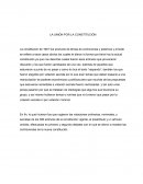 TEMA- LA UNION POR LA CONSTITUCIÓN