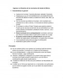 Ingresos no tributarios de los municipios del estado de México