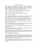 Dialogo UNA TARDE LLUVIOSA